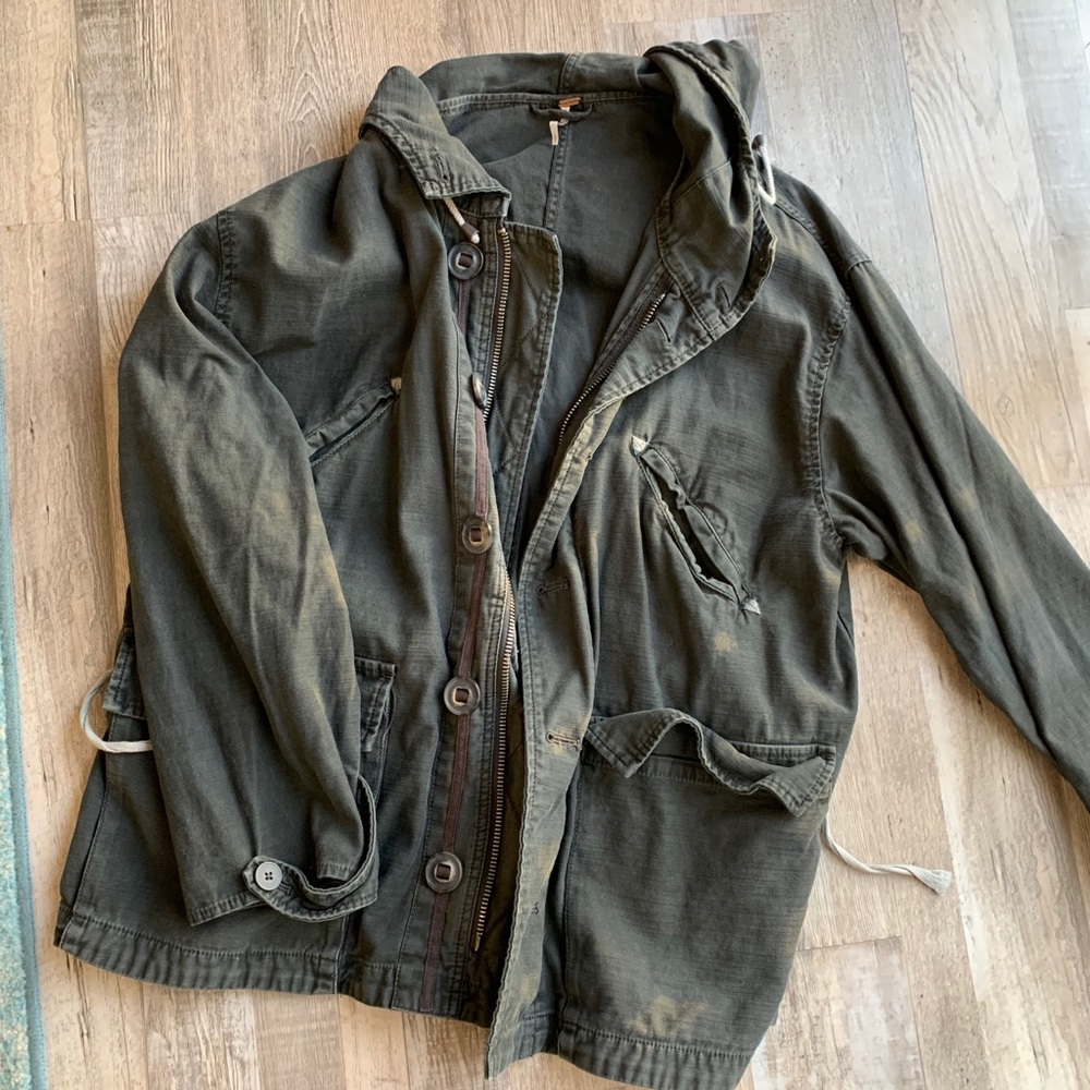 Free People Poncho Jacket